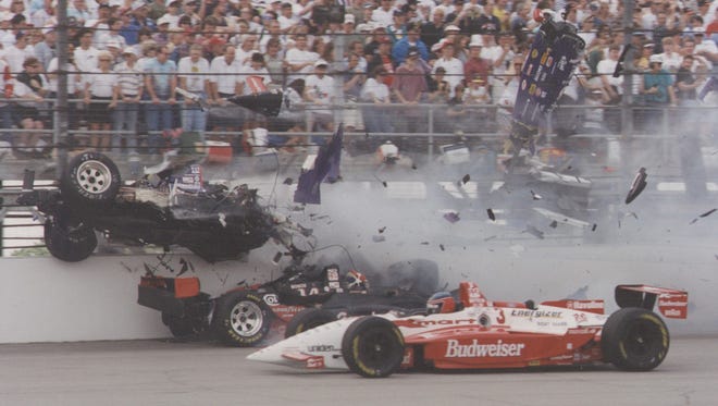Ten seconds into the 1995 Indianapolis 500, Eddie Cheever's car cut Stan Fox's car in half. Both were out of the race. Fox survived, but died an auto accident in New Zealand in 2000.