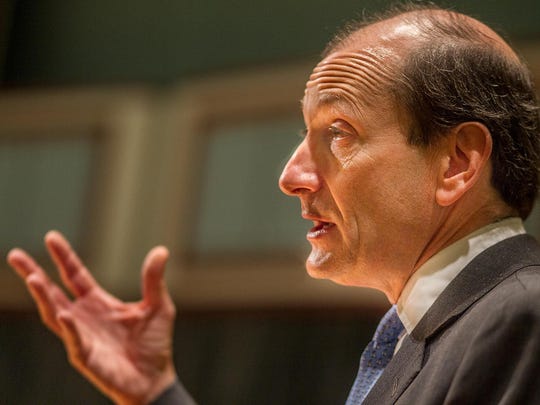 Charles Elson, a professor of corporate governance at the University of Delaware, speaks at a New York conference hosted by CNBC's Jim Cramer in May 2016.