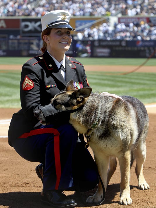 Reallife Megan Leavey 'happy' with depiction of bond with Sgt. Rex