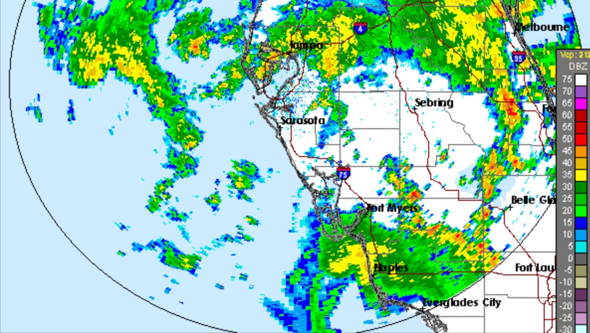 Weather Radar For Fort Myers Cape Coral And Elsewhere In Swfl