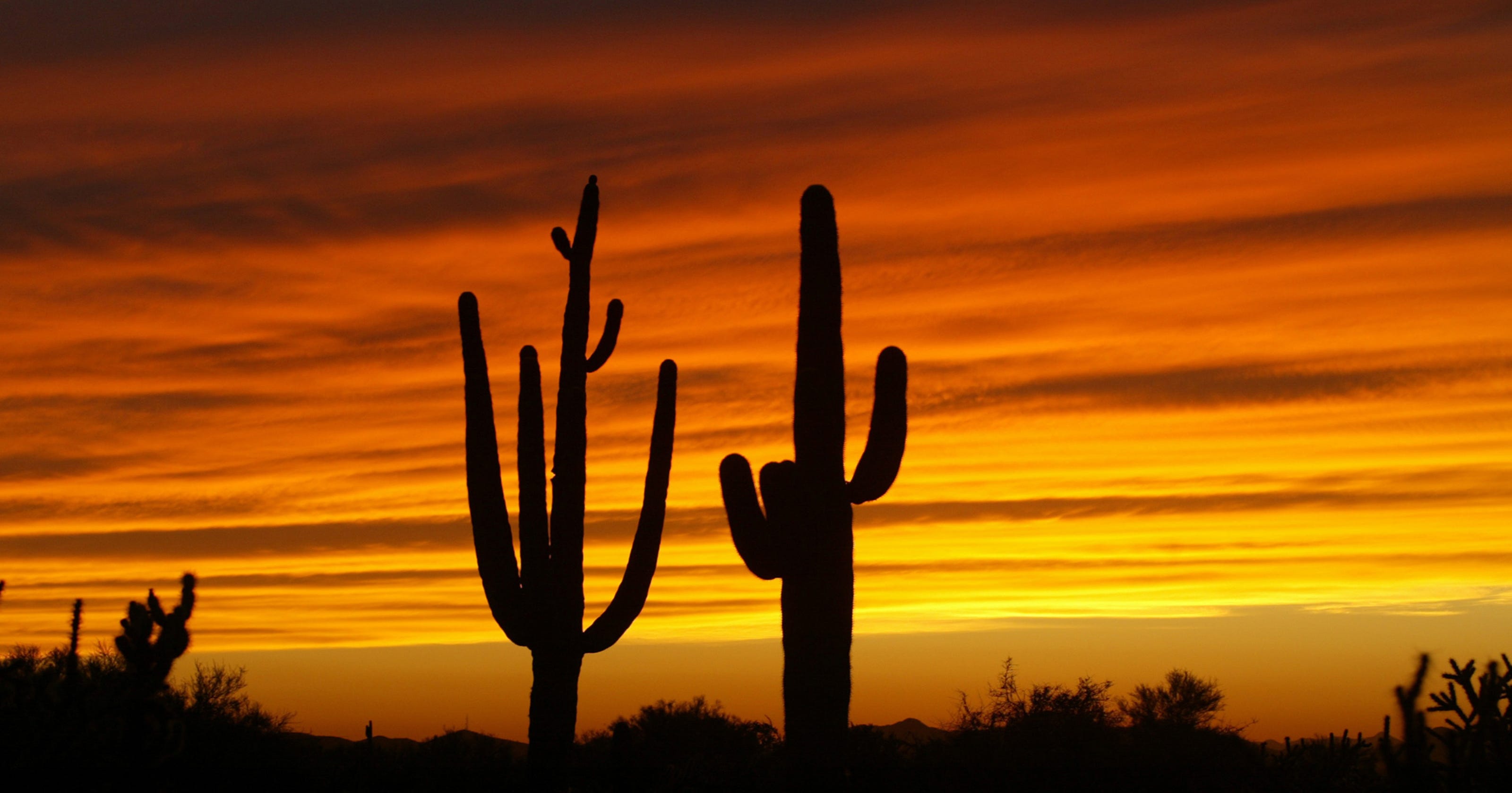 Why are Arizona sunsets so dramatic?