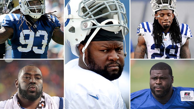 Which Colts have some of the least cap-friendly deals?