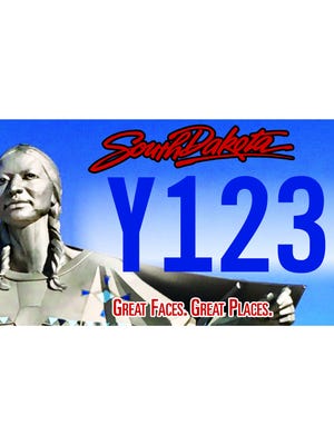 New license plates being offered to South Dakota residents.