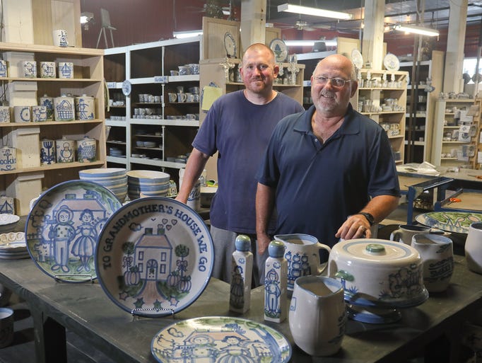 M.A. Hadley American Pottery's impressive collection