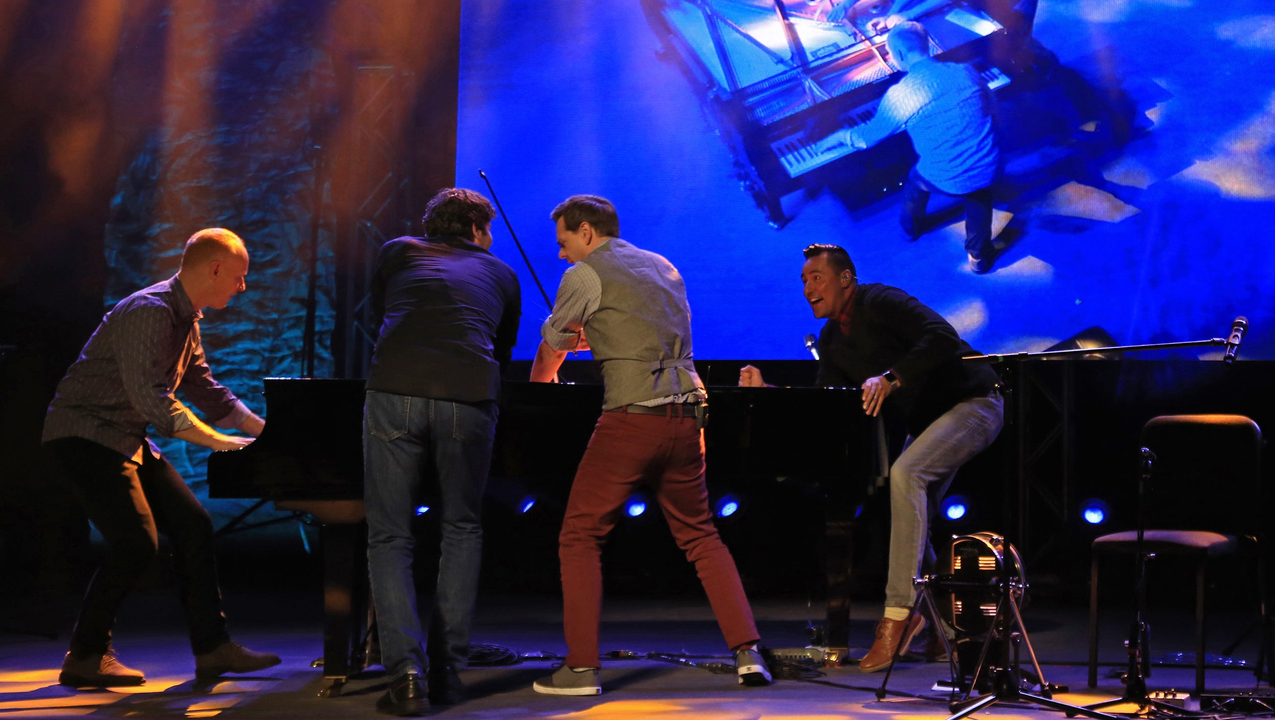 The Piano Guys put on one entertaining show