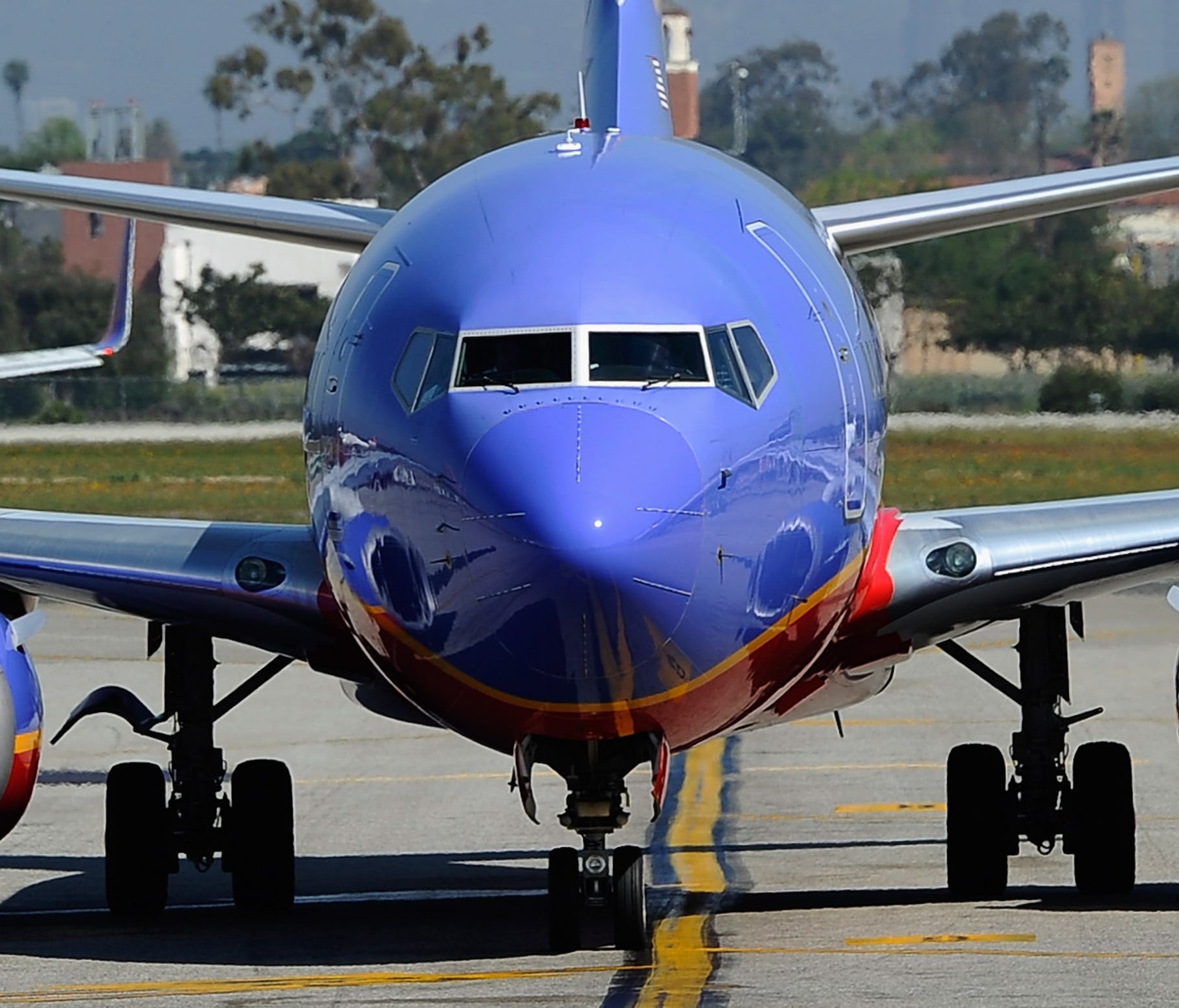 This file photo from April 5, 2011, shows a Southwest Airlines Boeing 737 in Los Angeles.