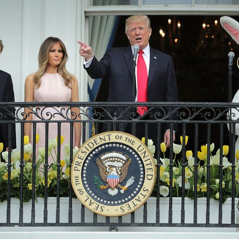 WASHINGTON, DC - APRIL 17:  U.S. President Donald...