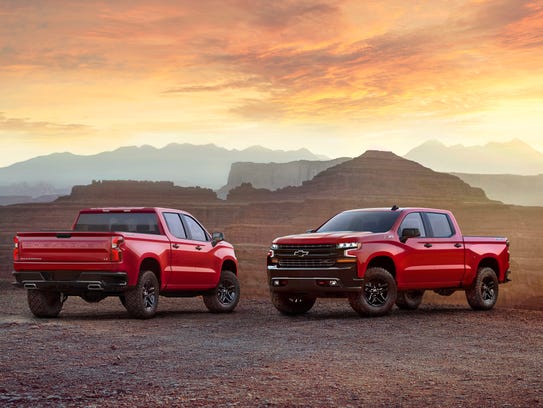 Front and back: the all-new 2019 Chevrolet Silverado