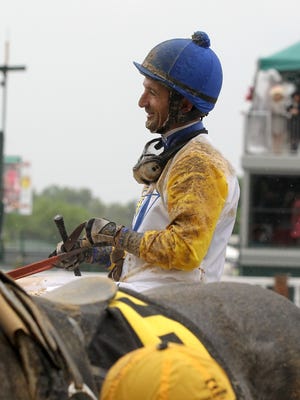 Robby Albarado, shown after finishing second in the 2013 Kentucky Derby on Golden Soul, will be based in Kentucky this summer for the first time.