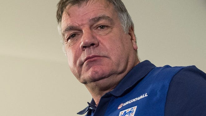 Allardyce during a press conference in August.