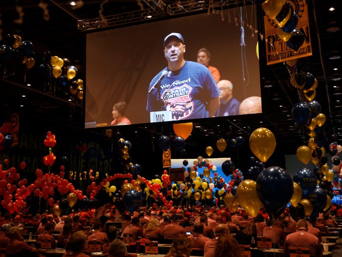 Scott Houldieson, Vice President of UAW Local 551 in