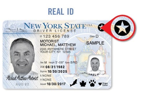 what you need to know about njs real id licenses, which will