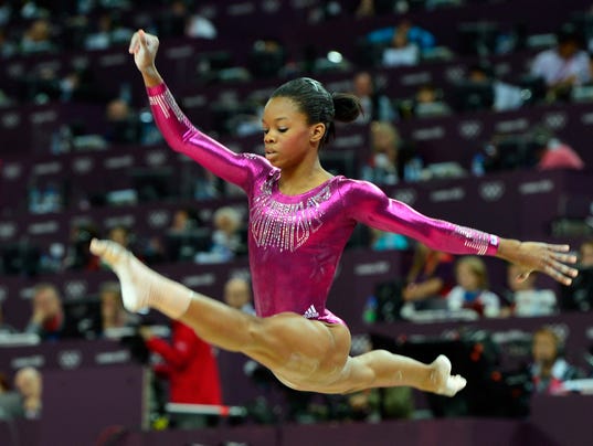 What type of training did Gabby Douglas receive?