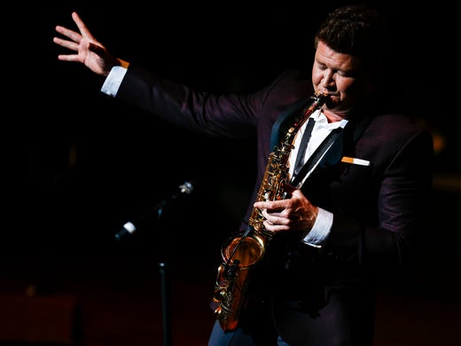 Jazz saxophone Michael Lington performs in honor of