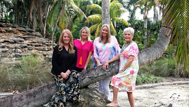 Committee members Mary Radabaugh, Kari Polhemus, Kim Waser Nash and Nancy Scott are planning the best kept secret on the Treasure Coast to take place March 2