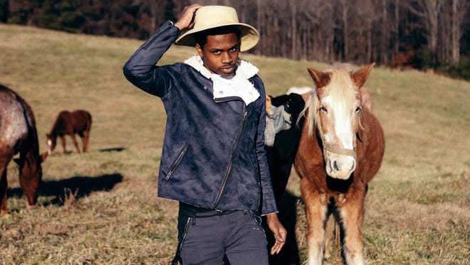 Raury Tullis, 18, better known as singer/guitarist Raury. He is up for the artist to watch prize at the 2015 mtvU Woodie Awards.