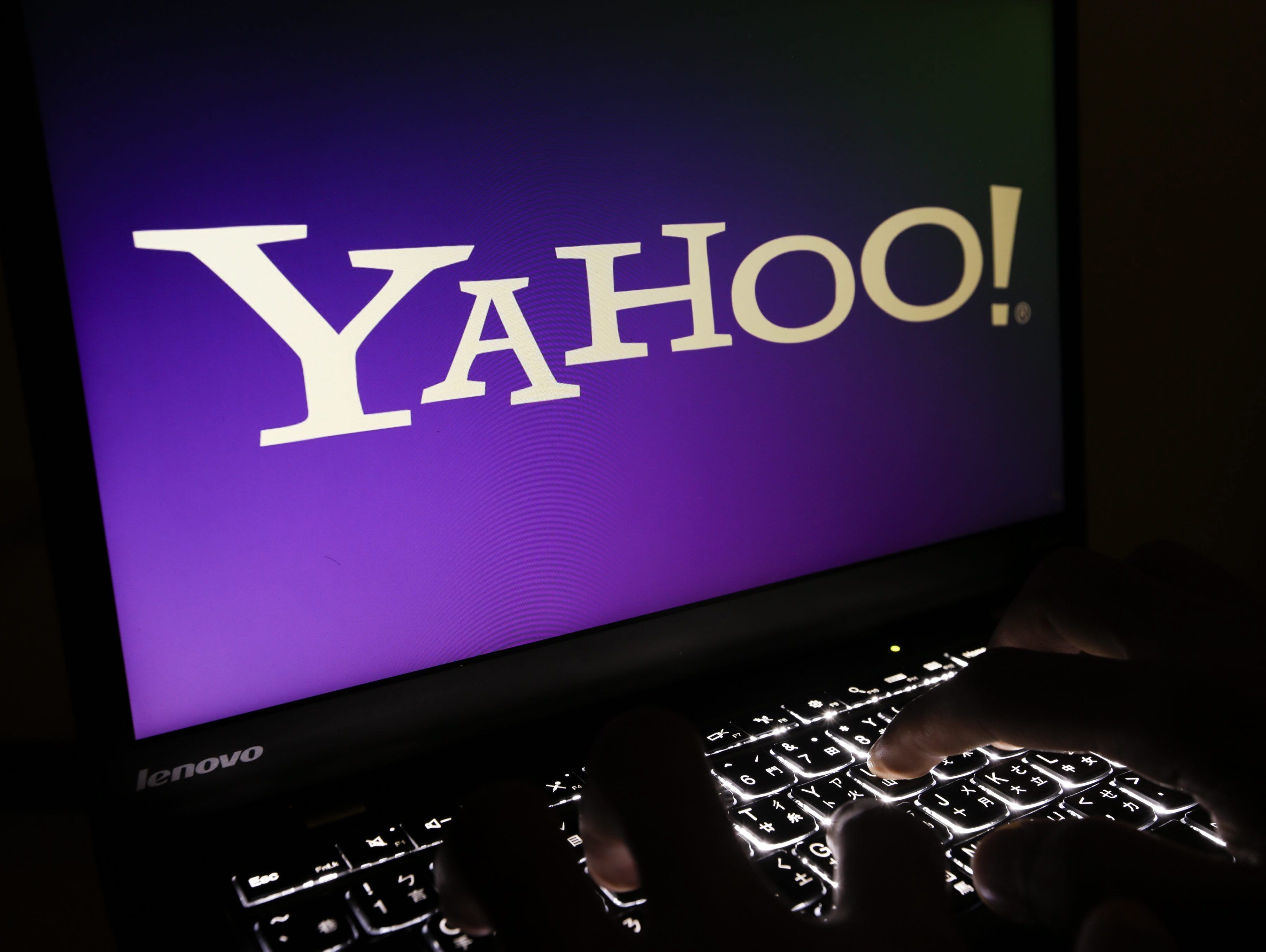 This Sept. 23, 2016 file photo shows the Yahoo logo pictured on a computer monitor in Taipei, Taiwan. Verizon on Tuesday, June 13, closed its $4.48 billion acquisition of Yahoo.