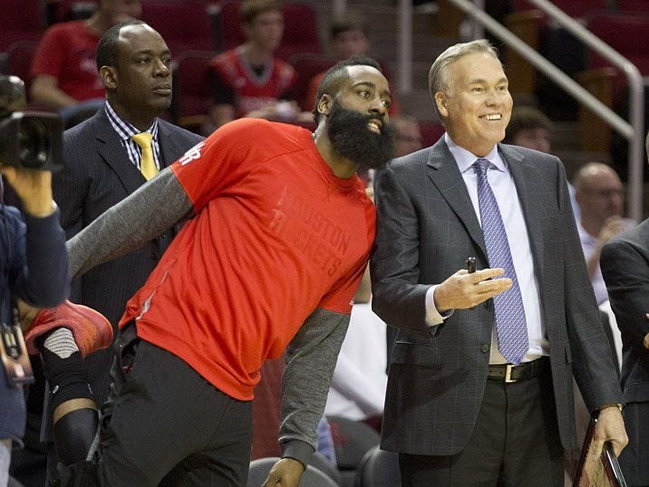 Mike D'Antoni spoke about the Houston Rockets' acquisition of Chris Paul and the point guard's fit with incumbent star James Harden.