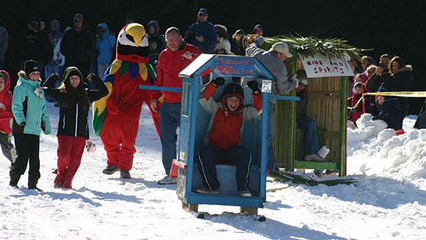 Sapphire Valley Ski Area will hold its 11th annual Great Outhouse Race on Feb. 18.