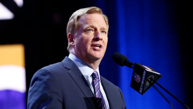 NFL Commissioner Roger Goodell just completed 10 years on the job.