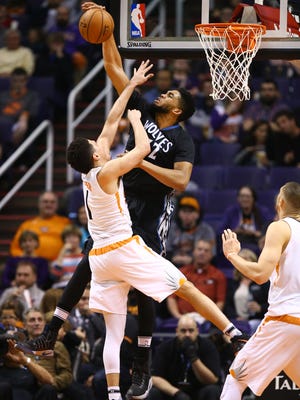 Then there was the game last year when Karl-Anthony Towns swatted Devin Booker’s shot away and Booker looked at him and said, “I thought we were better than that, but I guess not.”