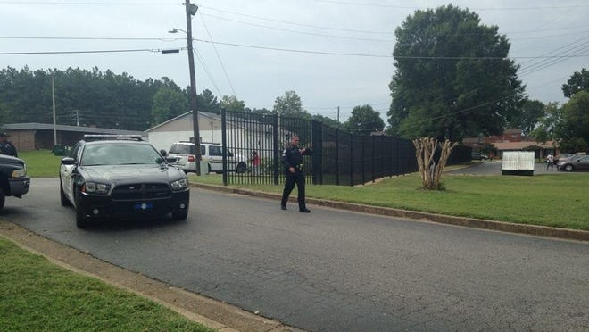 Police are investigating a shooting this morning near Roosevelt Parkway and Carver Avenue.