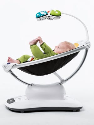High Tech Infant Seat Mimics Moving Car
