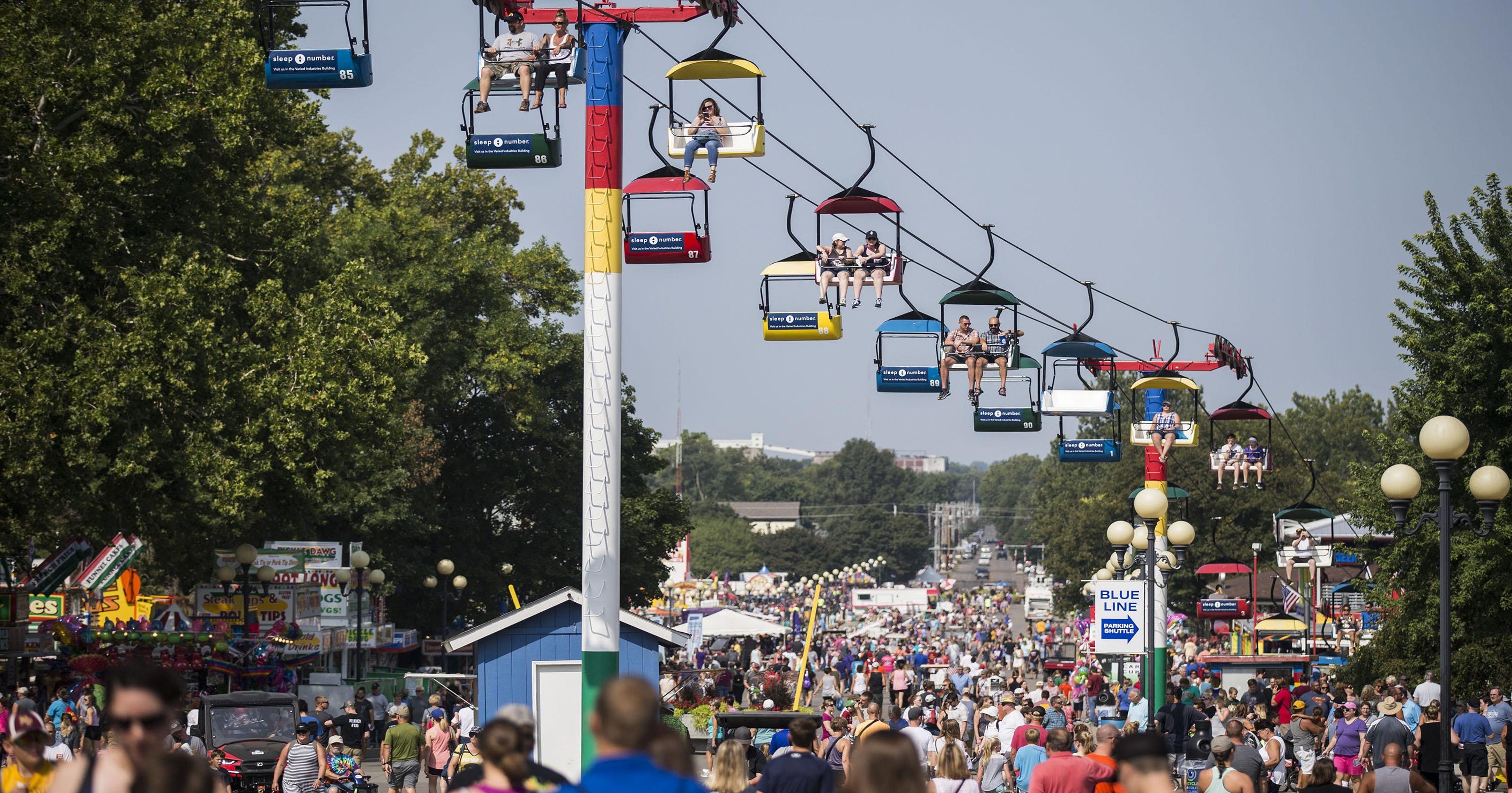 Iowa State Fair: Daily attendance figures for the State Fair