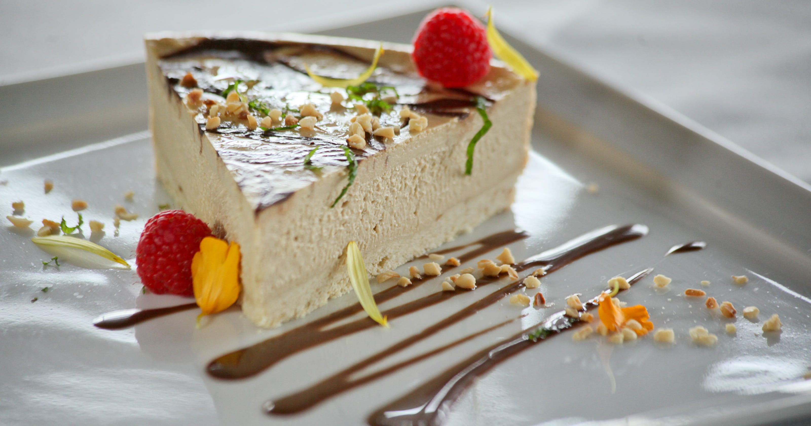 Hazelnut cheesecake