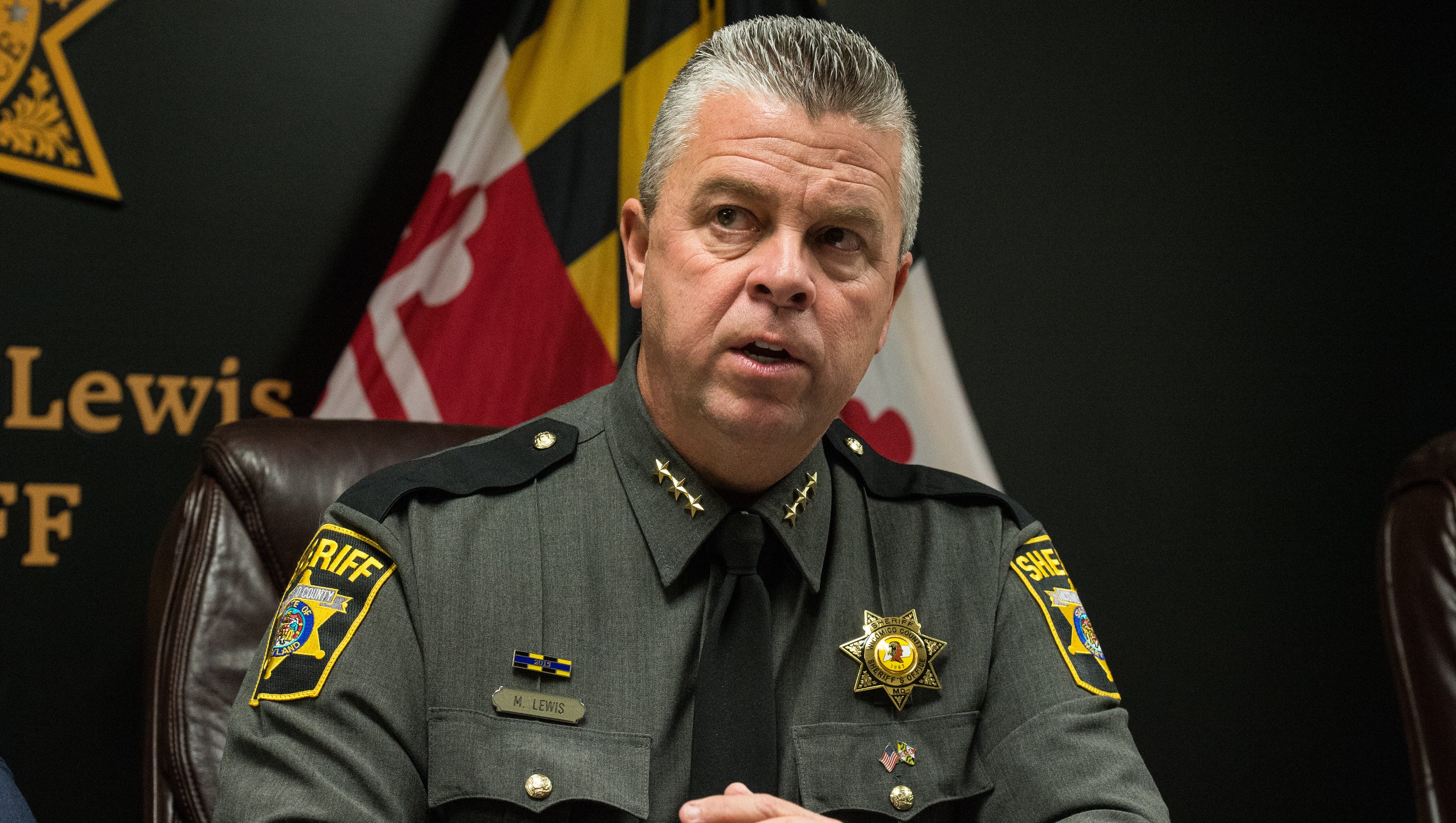 Who is Wicomico County, Maryland Sheriff Mike Lewis?