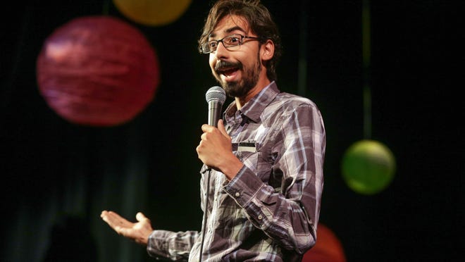"An Indian Comedian: How Not To Fit In" , by Krisch Mohan. The Athenaeum theatre hosted 2 min preview performances by 2015 Indy Fringe Festival performers, Wednesday August 12th, 2015.