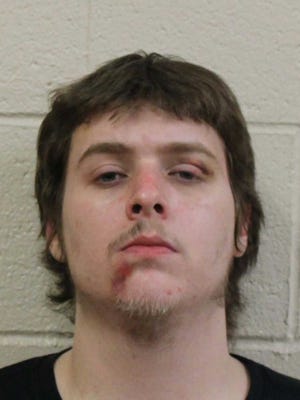Nicholas Scheidegger burned himself with boiling water May 2 when he tried to attack his mother's boyfriend for allegedly breaking his bong, state police said.