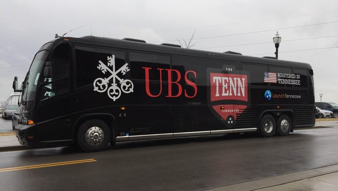 The TENN tour bus.