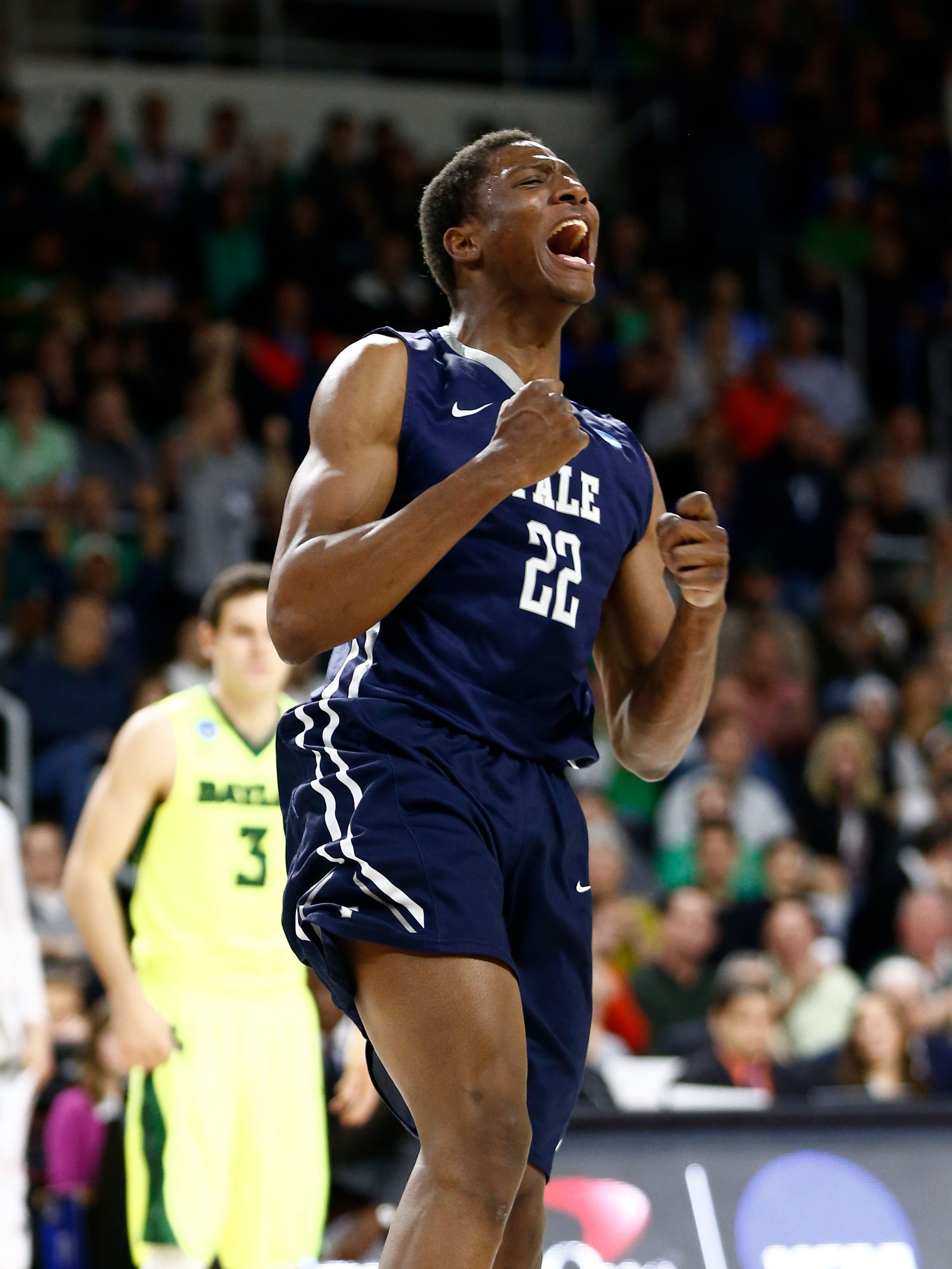 No 12 Yale Stuns No 5 Baylor For Tourney S First Major Upset