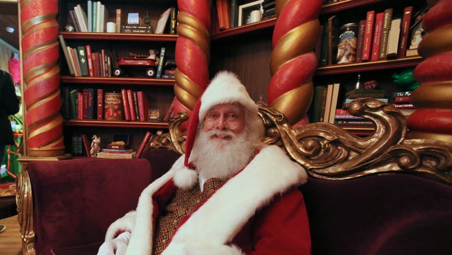 Santa Claus at Ridge Hill in Yonkers.