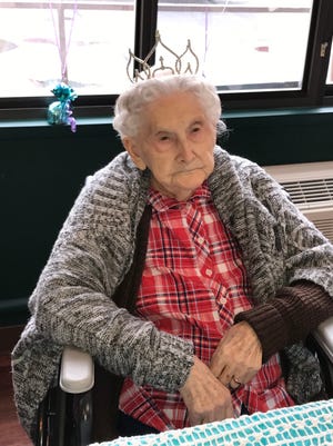 Gladys Hightower Smiley celebrated her 107th birthday Friday, April 28 at Webco Manor in Marshfield, Mo.
