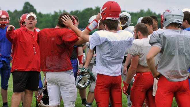 Plymouth coach Mark Genders returns size and experience and is hoping leadership emerges for the Big Red.