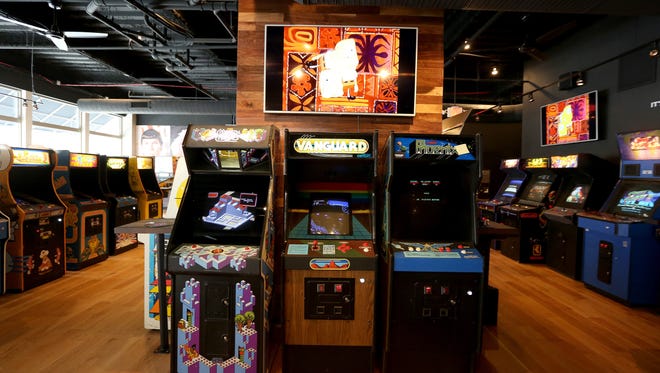 The new 16-Bit Bar + Arcade brings '80s and early '90s nostalgia to Over-the-Rhine's Mercer Commons.