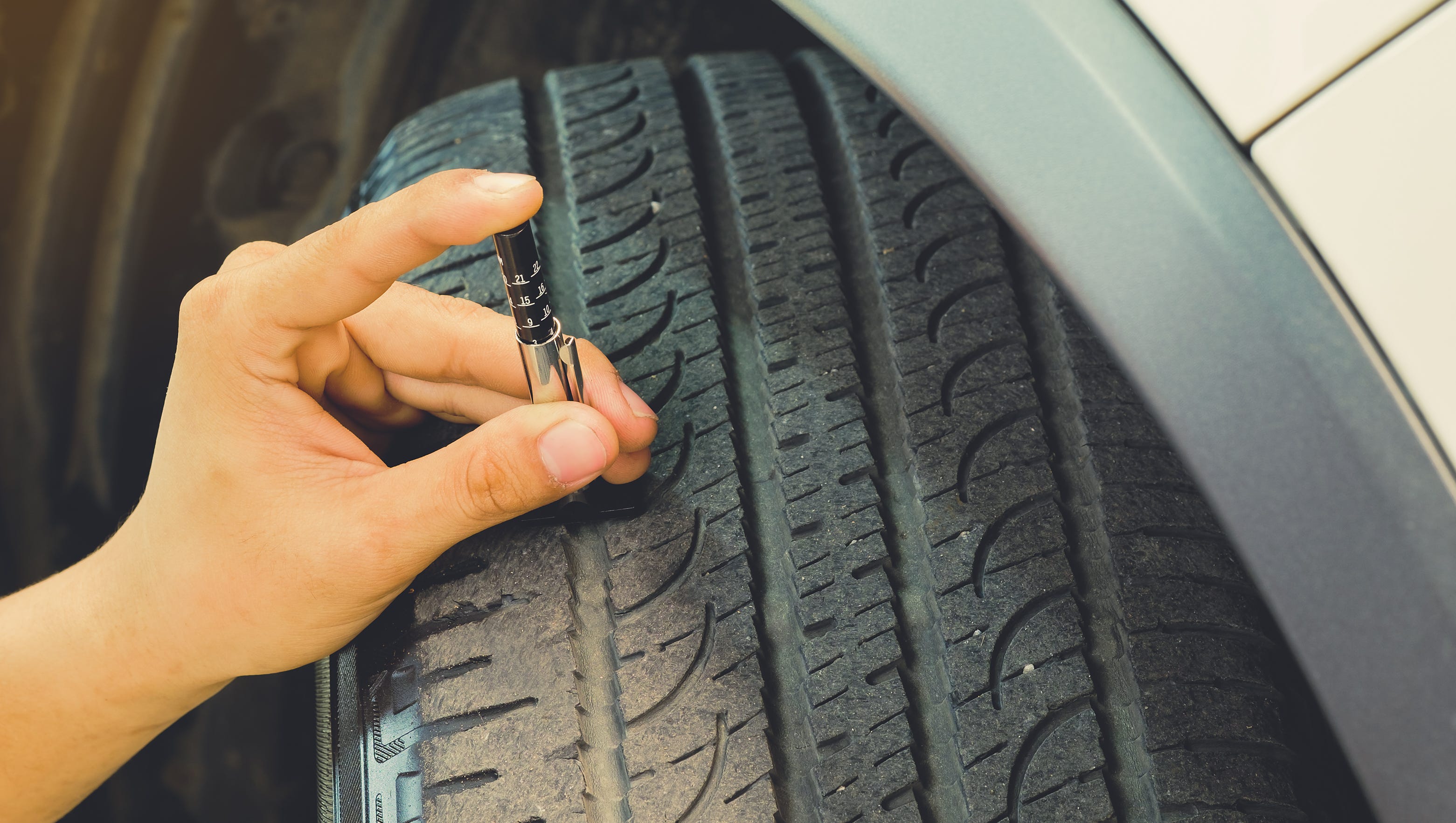 Road trip safety tips: Check your tire pressure and tread depth