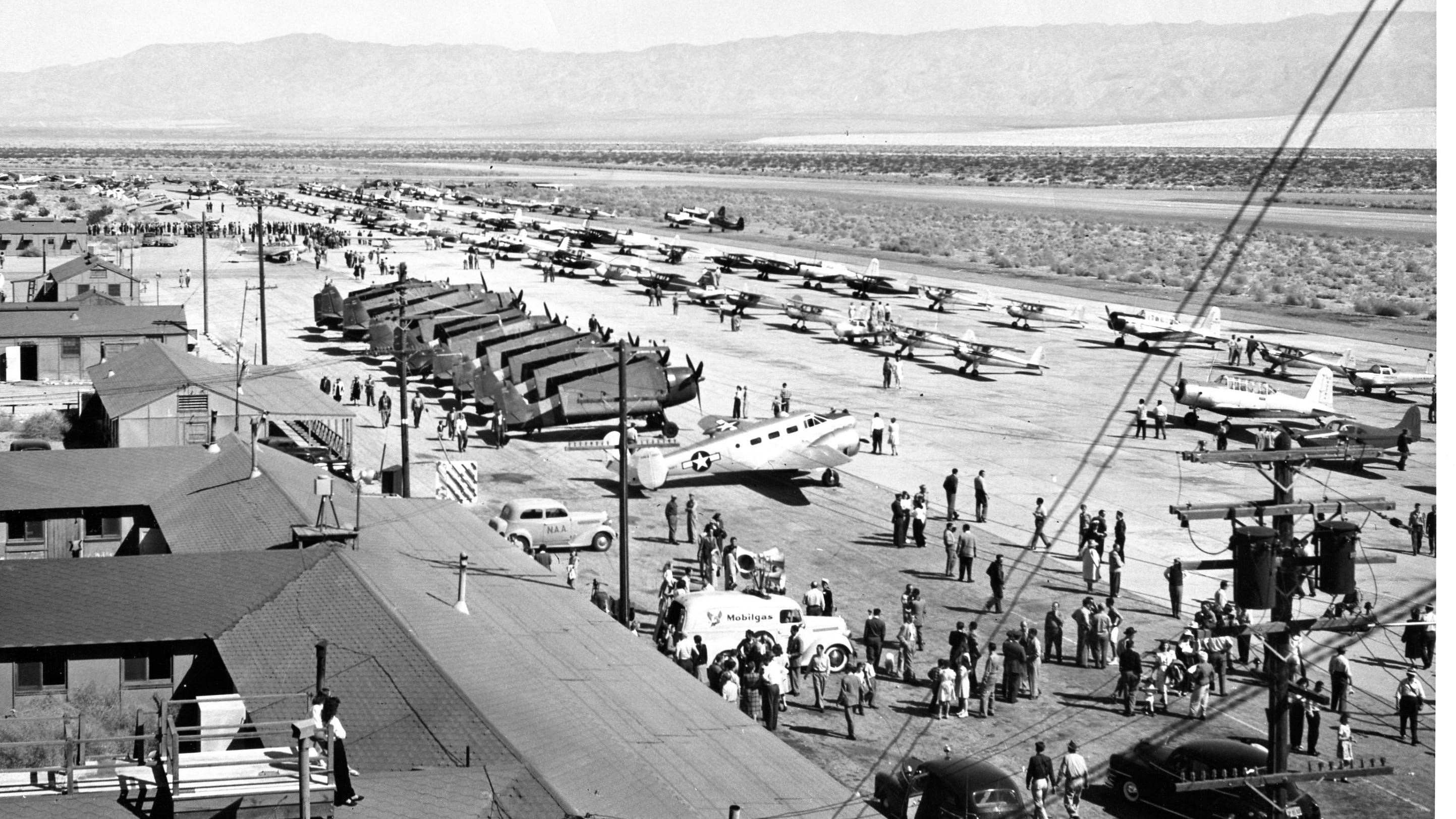 Palm Springs airport began as Army hub