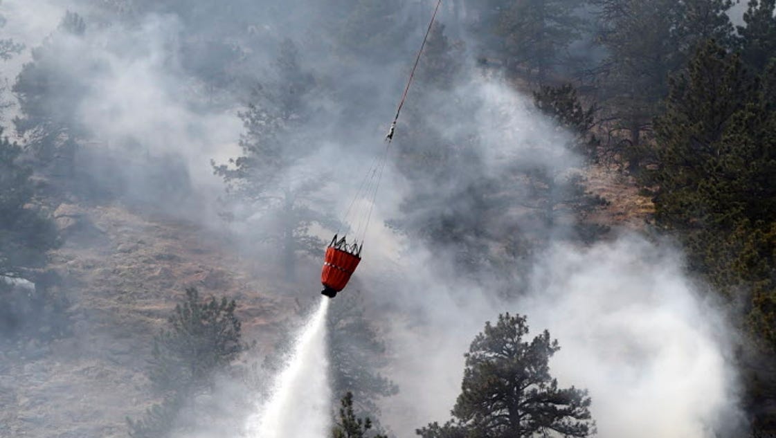 Wildfire near Boulder, Colo., forces evacuations
