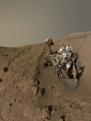 nasa curiosity rover mars has life
