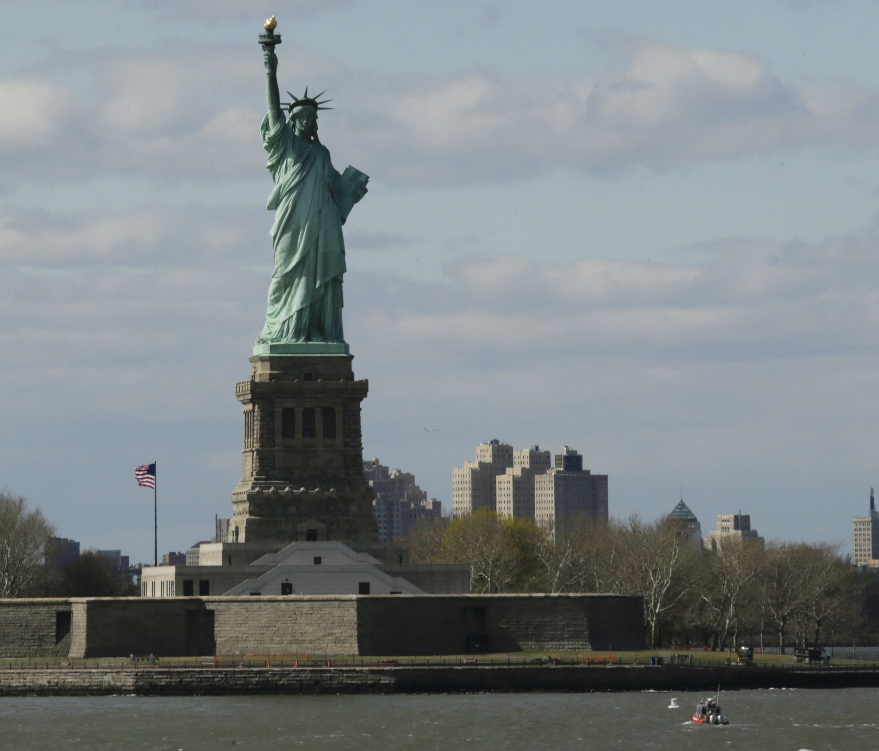 A file photo of the Statue of the Liberty.