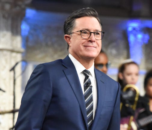 Stephen Colbert is one of the late night hosts who addressed Matt Lauer's firing Wednesday.