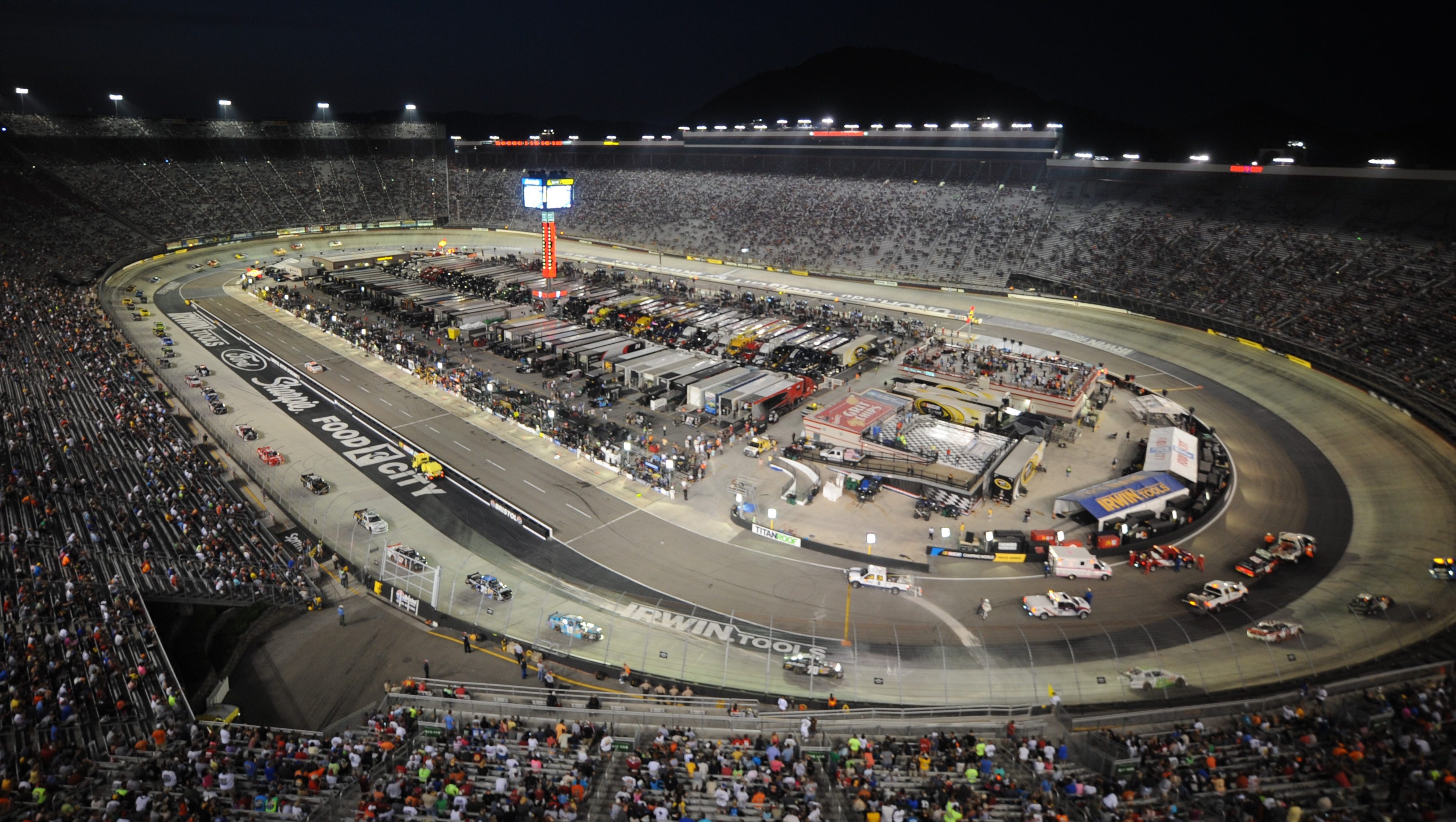 Virginia Tech Tennessee To Play At Bristol Motor Speedway