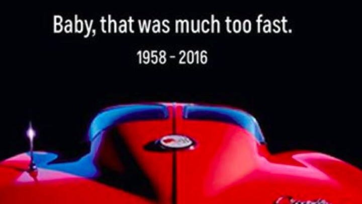 Little Red Corvette Chevrolet Pays Tribute To Prince