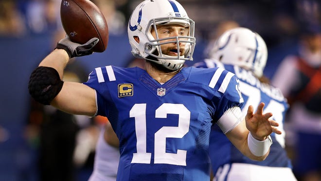 Colts QB Andrew Luck is eight months into a six to nine month rehab for shoulder surgery.