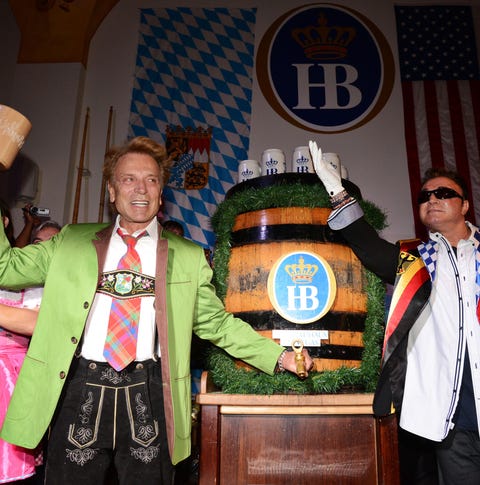 Siegfried and Roy kicked off the 2012 Oktoberfest...