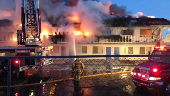 The Capitol Inn and Suites in Pierre was destroyed in a fire on Tuesday night.