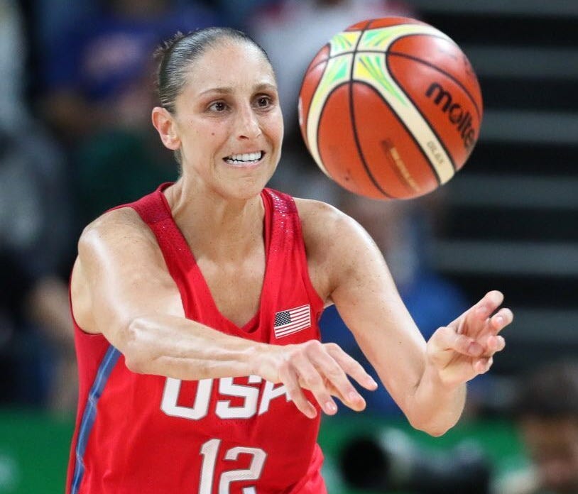 Diana Taurasi helped the U.S. win the gold medal at  the Rio 2016 Olympic Games.
